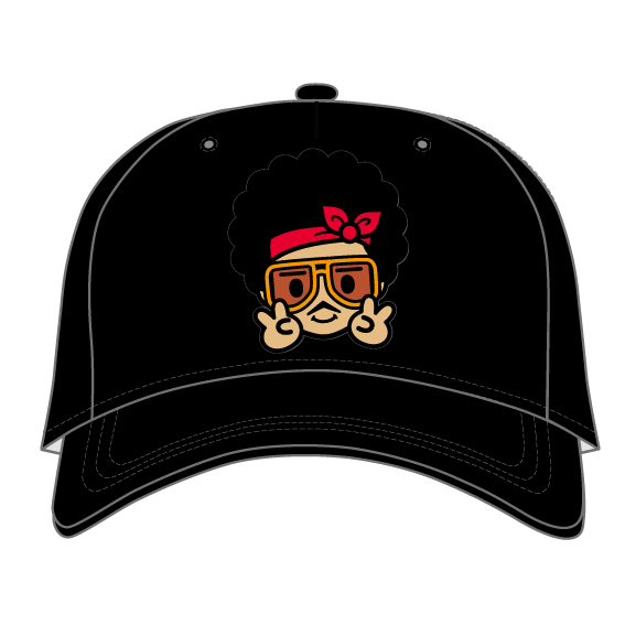 BRUNO MARS x HELLO KITTY】BASEBALL CAP - PRINT ROCK | プリント