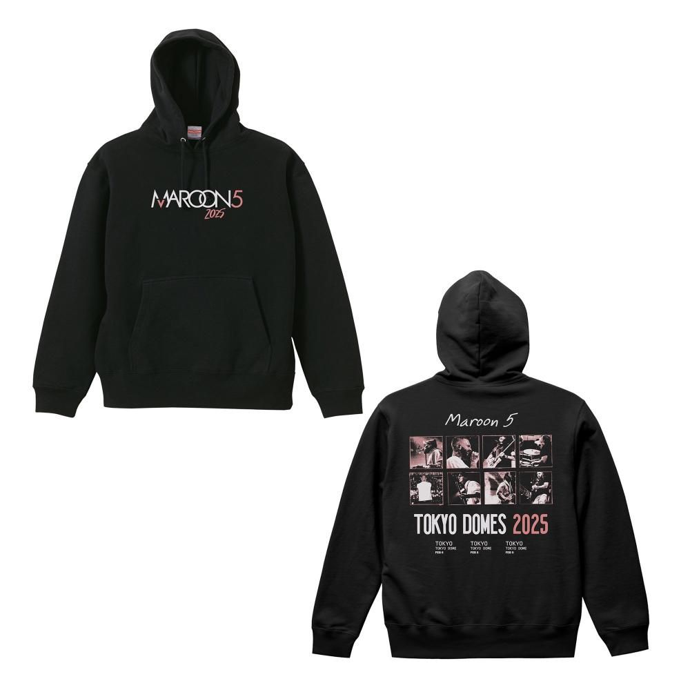M5 2025 HOODIE(TOUR MERCH BLACK) - PRINT ROCK | プリント M5 2025 HOODIE(TOUR MERCH BLACK) - PRINT ROCK | プリント