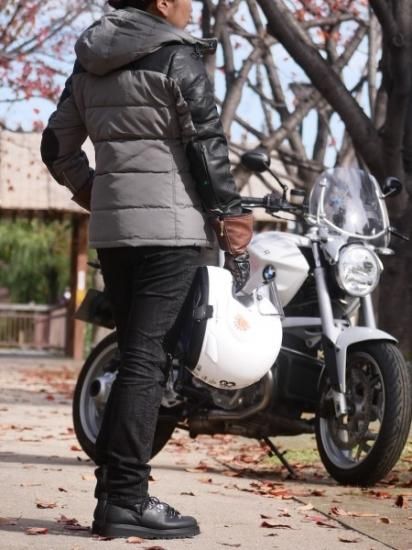 MFJ-2400/レザースリーブダウンジャケット - MaxFritz SENDAI