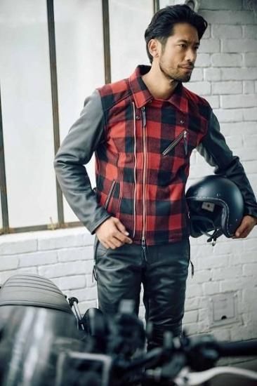 MaxFritz/マックスフリッツ】 MFB-2568/ブロックチェックダブル