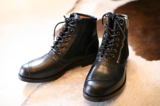 メルカウSHOP[プロフ必須]買取　 メダリオンジップアップブーツ4』入荷いたしました