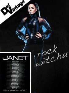 08 Janet Jackson Rock Wit chu Tour Tee