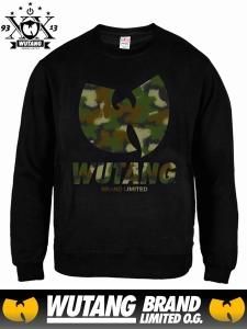 WUTANG LTD Spray Camo CREWNECK