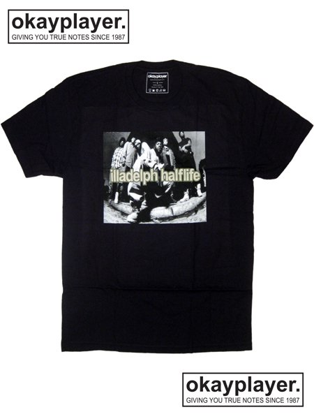 Okayplayer ”THE ROOTS / ILLADELPH HALFTIME” T-Shirt - [GROPE IN THE DARK]  ヒップホップアーティストＴシャツ バンドＴシャツ HIPHOP ストリート系通販