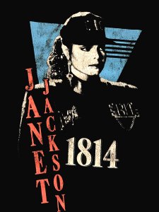 JANET JACKSON RHYTHM NATION 1814 T-Shirt