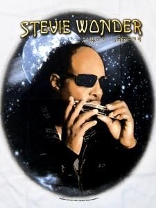 DEAD STOCKStevie Wonder  Summers Night Tour  T-Shirt