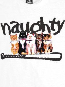 Naughty Cats T-Shirt by Upper Playground