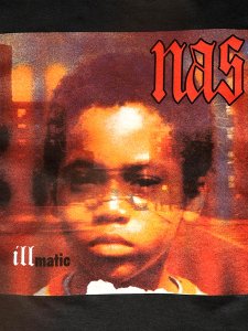 NAS ILLMATIC Cover Official T-Shirt