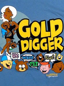 Kanye West Gold Digger Tee
