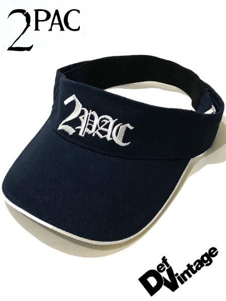 Deadstock Tupac Logo Sunvisor Cap - [GROPE IN THE DARK
