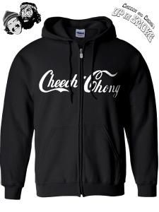 Cheech & Chong Coke Logo Zip Up Hoody