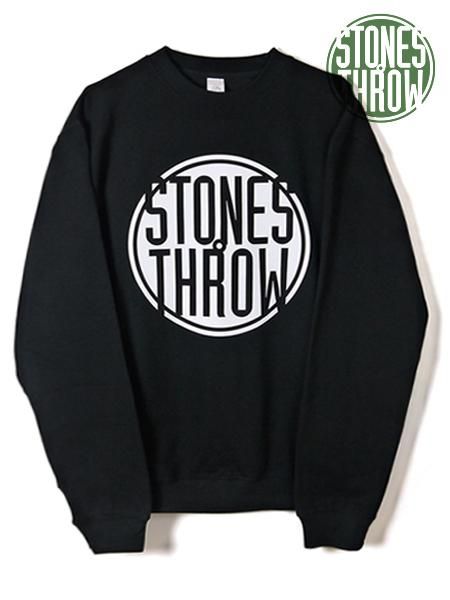 Stones Throw Classic Logo Crew Sweat - [GROPE IN THE DARK Stones Throw Classic Logo Crew Sweat - [GROPE IN THE DARK