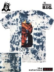 The Notorious B.I.G. Hypnotize B Crown Tie Dye T-Shirt