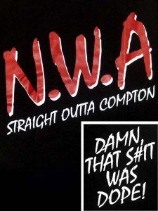 N.W.A. ”Straight Outta Compton” T-Shirt