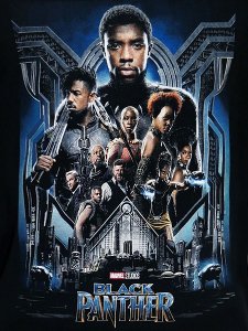 Black Panther The Movie Official T-Shirt