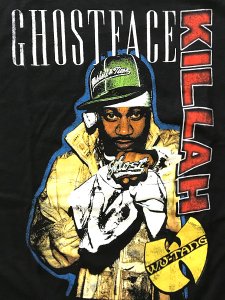 Ghostface Killah Standing Photo Vintage Style T-Shirt
