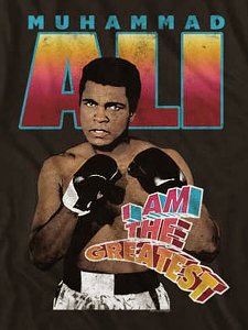 Muhammad Ali ”I Am The Greatest” T-Shirt