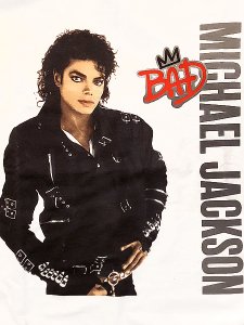 Michael Jackson MJ BAD 60th Official T-Shirt