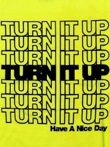 Street Vault The Turn It Up Neon Yellow T-Shirt