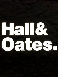 Daryl Hall & John Oates Typo Logo T-Shirt