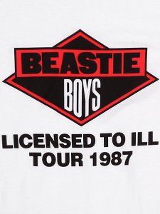 Beastie Boys ”Licenced To ILL”Tour T-Shirts