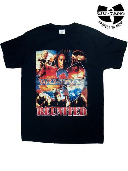 Wu-Tang Clan Ｔシャツ　ヒップホップ　HIPHOP VTG 2001 Wu Tang Clan Rap Hip Hop Iron Flag T Shirt Alstyle