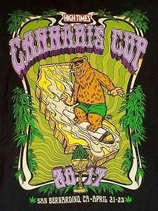 High Times Cannabis Cup '17 Bear T-Shirt