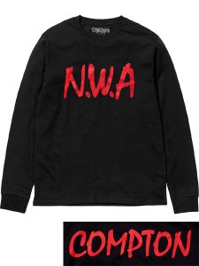RUTHLESS RECORDS, N.W.A. COMPTON Official LS T-Shirt