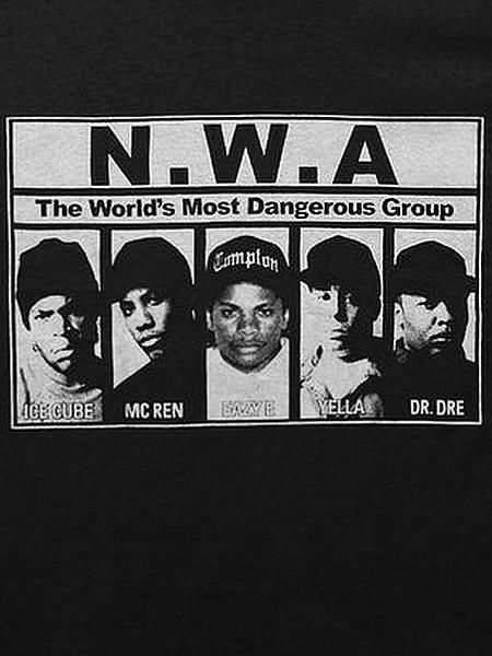 超希少‼️00s NWA ラップ ラッパー バンド アーティスト2XL