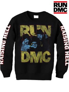 Run DMC ”Raising Hell” Vintage Style Crew Sweat