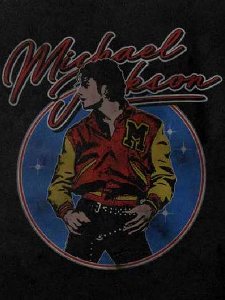 Michael Jackson Versity Jacket Vintage Style Official T-Shirt