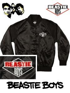 Beastie Boys Official Diamond Logo Satin Jacket