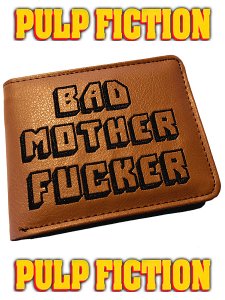 Pulp Fiction ”BAD MOTHERFUCKER” Wallet