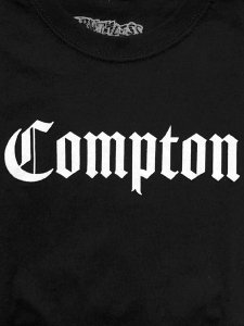 RUTHLESS RECORDS, N.W.A. ”COMPTON” Official T-Shirt