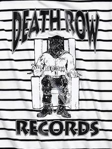 Death Row Records BRETON STRIPE  T-Shirt