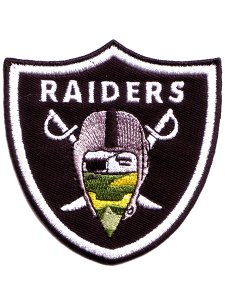 Camo Bandana RAIDERS Patch