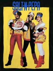 SALT-N-PEPA Yellow Box Official T-SHIRT