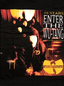 WU-TANG CLAN ”25 Years Enter The Wu-Tang” WU-WEAR T-Shirt