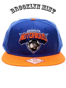 The Notorious B.I.G. ”NY Nicks Logo” Snapback Cap