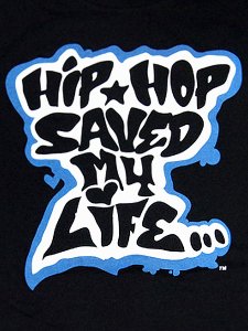 Zulu Nation ”Hip Hop Saved My Life” T-Shirt