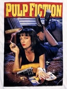 Pulp Fiction MIA Poster Official T-Shirt