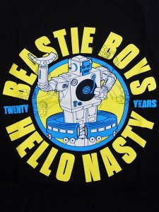 Beastie Boys ”HELLO NASTY 20 YEARS” Official T-Shirt