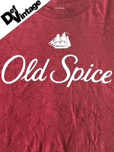 【Def Vintage】 Old Spice Classic Logo  T-Shirt