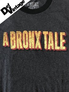 【Def Vintage】 A BRONX TALE Vintage Logo Ringer T-Shirt
