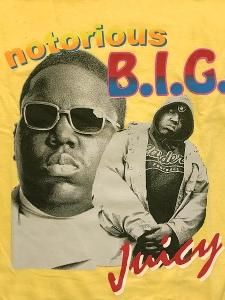 The Notorious B.I.G. JUICY SUNGLASSES Vintage Style Official T-Shirt