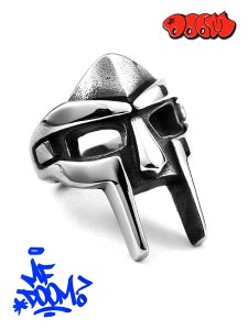 MF Doom Madvillain Gladiator Silver Ring