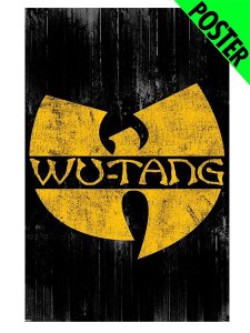 Wu-Tang Clan Vintage Logo Official Poster