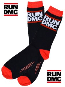 Run DMC 40th Anniversary Official LOGO Socks