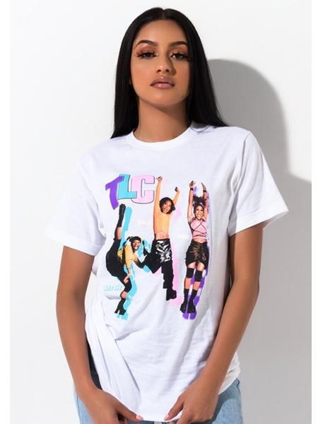 Cross Colours x TLC ”Jumping” T-Shirt - [GROPE IN THE DARK