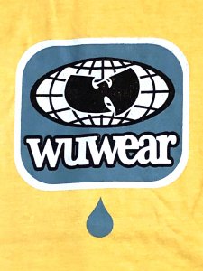 WUWEAR / WU-TANG CLAN ”DROP LOGO” T-Shirt